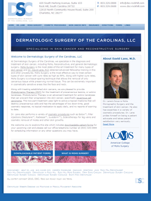 Dermatologic Surgery of the Carolinas, LLC, Dermatology
